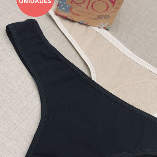 *Colaless Rio  algodón y lycra. Pack x 2